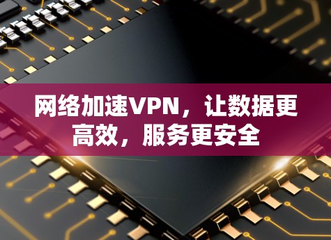 网络加速VPN，让数据更高效，服务更安全
